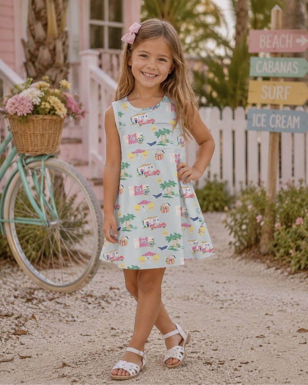 Girls Beaufort Bonnet Beach Dress Size 6